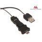 Maclean Kabel USB-Iphone 5/micro 5p/mini czarny zwijany MCTV-730