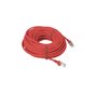 Kabel patchcord Lanberg PCU5-10CC-2000-R 20 m Czerwony