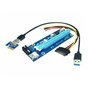 Qoltec Riser PCi-E 1x-16x | USB 3.0 | SATA/IDE/MOLEX 4pin