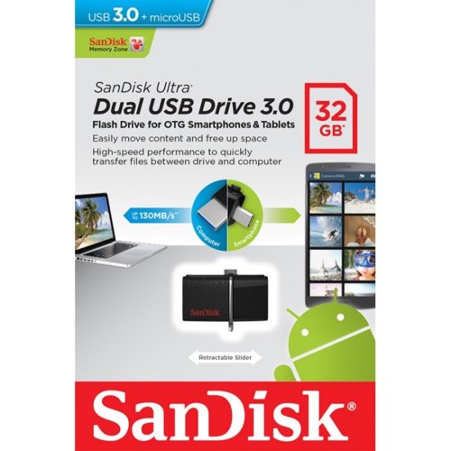 SanDisk ULTRA DUAL USB 3.0 32GB 150 MB/s