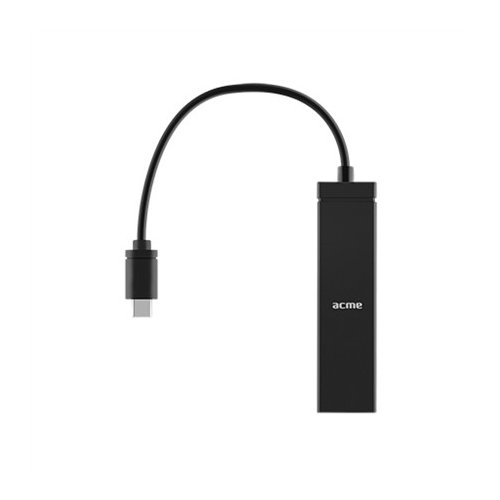 Hub USB ACME HB540, 3 porty USB 3.0 + LAN, wtyk USB 3.0 type-C