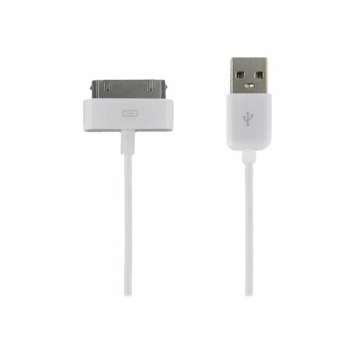 4world Kabel USB 2.0 do iPad / iPhone / iPod transfer/ładowanie 1.0m biały