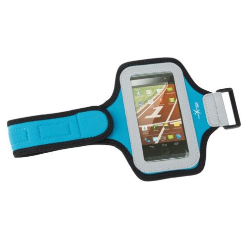 Opaska Sportowa Natec X3 na ramię do smartfona blue