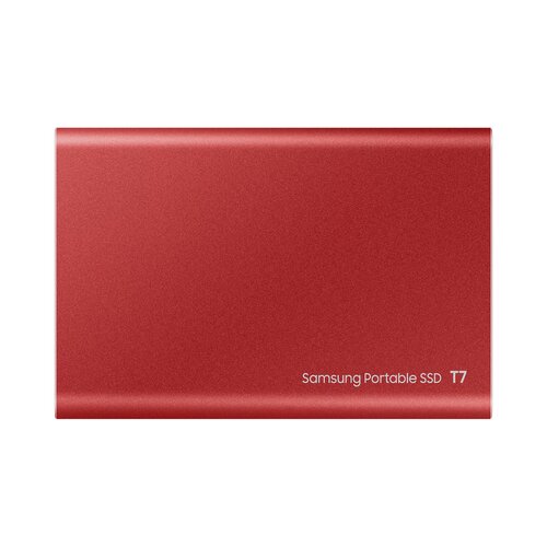 Dysk Samsung Portable SSD T7 1TB Czerwony