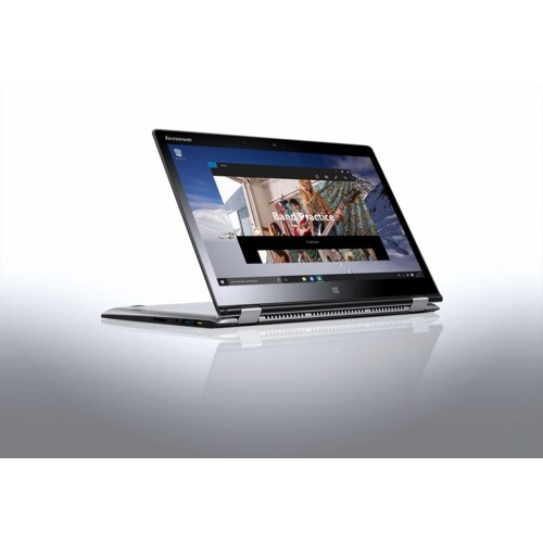 Laptop Lenovo YOGA 710-14ISK i5-6200U 14"TouchFHD IPS 4GB DDR3 SSD128GB HD520 BLK Win10 80QD00CSPB 2Y SILVER