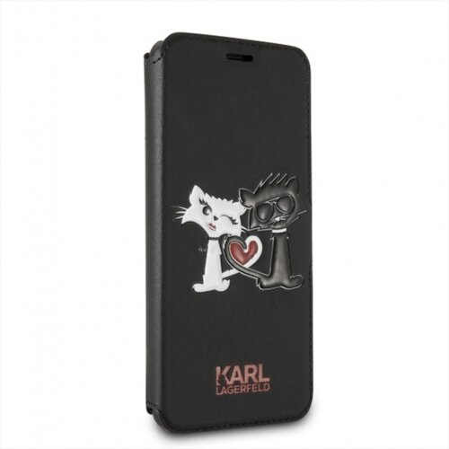 Karl Lagerfeld Etui Book Samsung G950 S8 KLFLBKS8CL1BK czarny Choupette in love