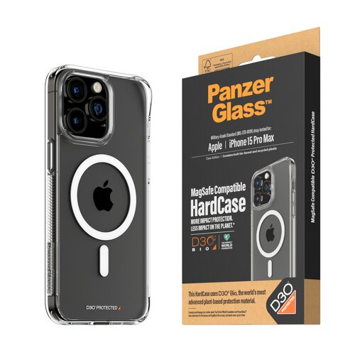 Etui PanzerGlass HardCase MagSafe iPhone 15 Pro Max przezroczyste