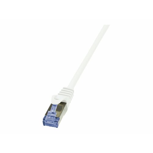 Patchcord LogiLink CQ3101S Cat.6A S/FTP 15m biały