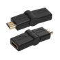 LogiLink Adapter kątowy HDMI typ A męski do żeński