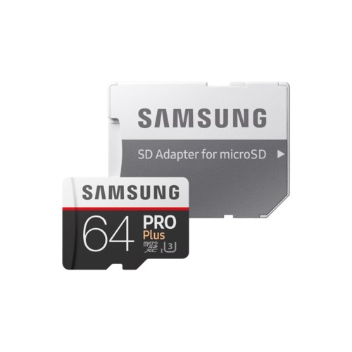 Samsung MB-MD64GA/EU PRO+ 64GB + Adapter