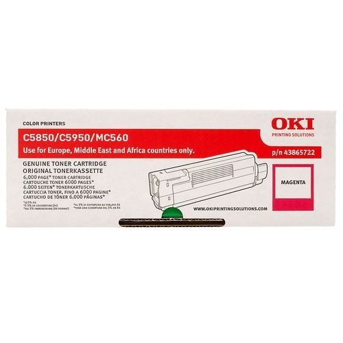 OKI Toner/magenta 6000sh f C5850/5950