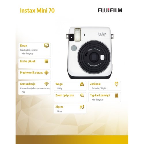 Fujifilm Instax Mini 70 biały