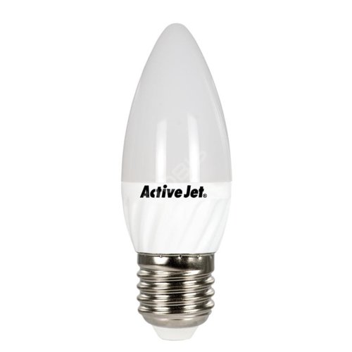Activejet żarówka LED SMD AJE-DS3027C-C (świeczka 320lm 4W E27 biały zimny)
