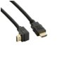 4world Kabel HDMI - HDMI kątowy 19/19 M/M 5m, 28 AWG, pozłacany
