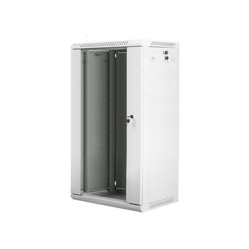 LANBERG Szafa instalacyjna wisząca 19'' 22U 600X450mm szara (drzwi       szklane)