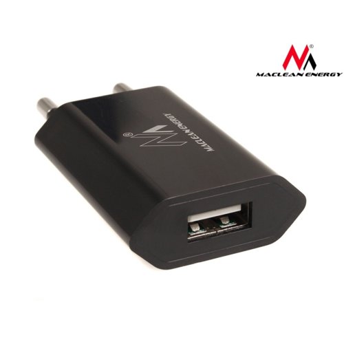 Maclean Ładowarka USB uniwersalna 100-240V black MCE734