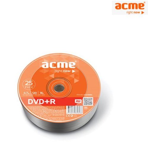 DVD+R ACME 4.7GB 16X shrink 25pack