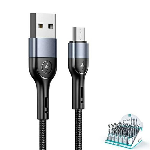 Kabel USAMS U55 USB - micro USB Czarny