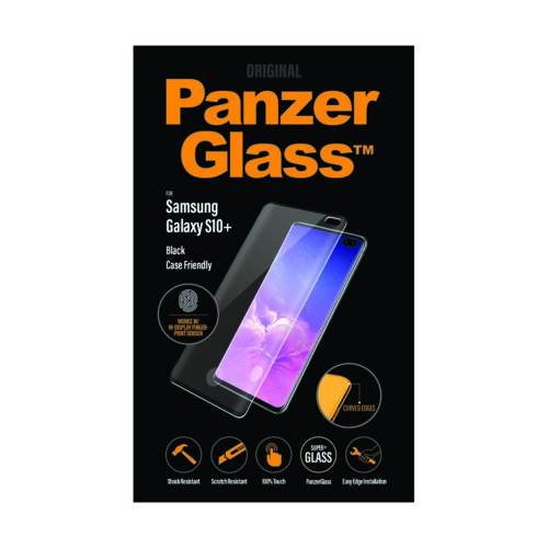 Szkło hartowane PanzerGlass do Samsung Galaxy S10+ czarne