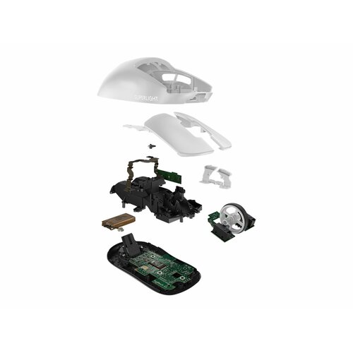 Mysz Logitech G Pro X Superlight Biała 910-005942