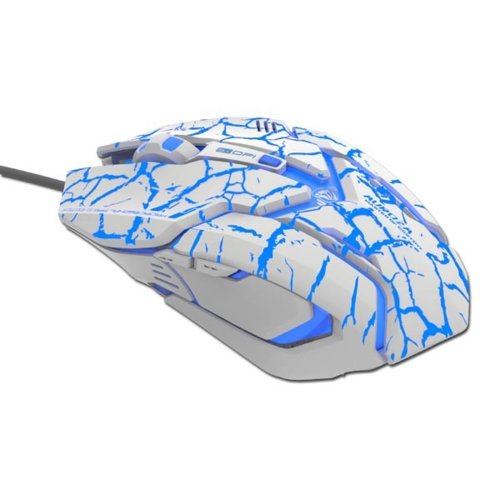 Mysz przewodowa E-Blue Auroza EMS639 optyczna Gaming biała