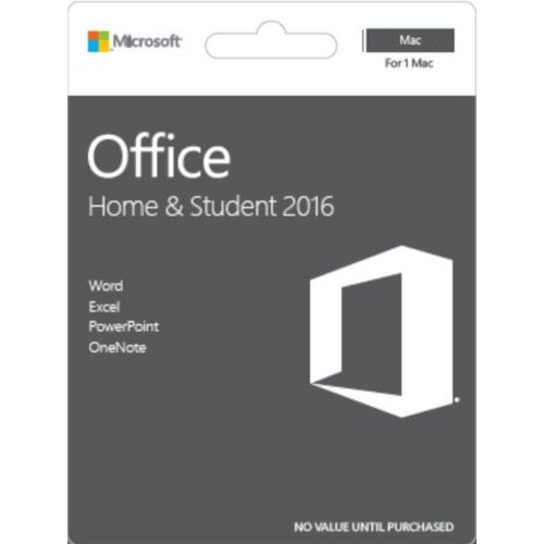 Microsoft Office Mac 2016 Home & Student PL - 1 Użytkownik - 1 Komputer - MAC 32/64 Bit
