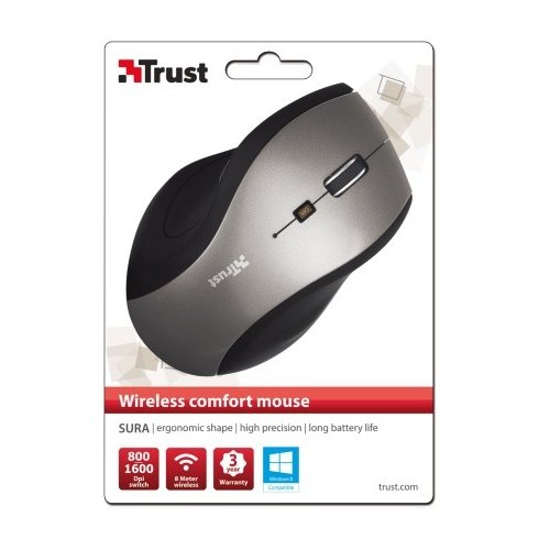 Trust Sura Wireless Mouse - black/grey