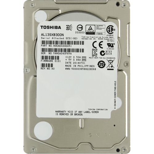 Dysk HDD TOSHIBA AL13SXB300N 300GB SAS-2 64MB 15000obr/min