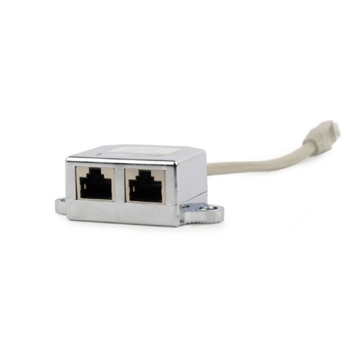 Adapter rozdzielacz LAN Gembird NCA-SP-02 RJ-45 na 2xRJ-45 FTP (2 urządzenia na 1 kablu)