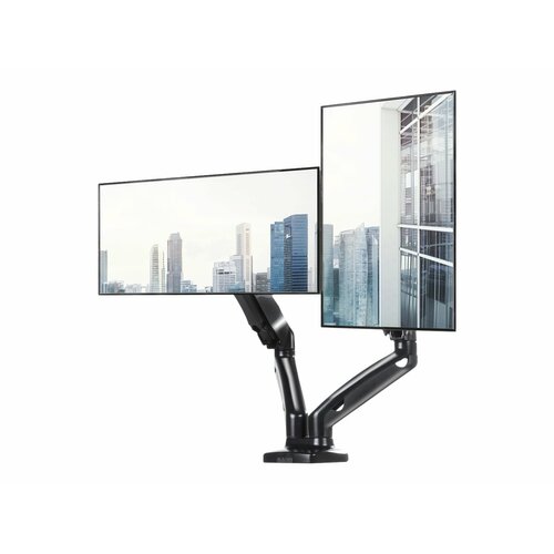 ART Uchwyt biurkowy gazowy do 2 monitorów LED/LCD 13-27'' L-16GD