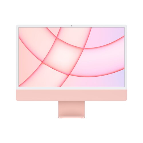 24-inch iMac with Retina 4.5K display: Apple M1 chip with 8-core CPU and 8-core GPU, 512GB - Pink