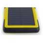 SUNEN PowerNeed - Powerbank 5000mAh  z panelem solarnym 1.2W, USB 5V, 1A, Li-Poly, LED, żółty