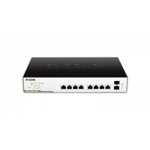 D-Link Switch Smart 10xGE 2xSFP PoE DGS-1100-10MPP