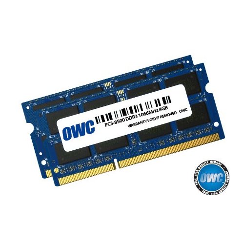 Pamięć RAM OWC SO-DIMM DDR3 2x4GB 1066MHz CL7 Apple Qualified OWC8566DDR3S8GP