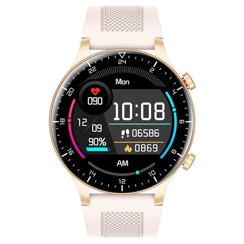 Smartwatch Kumi GW16T PRO różowe złoto