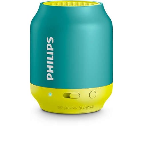 Głośnik bezprzewodowy Philips BT50A/00 zielono-zółty