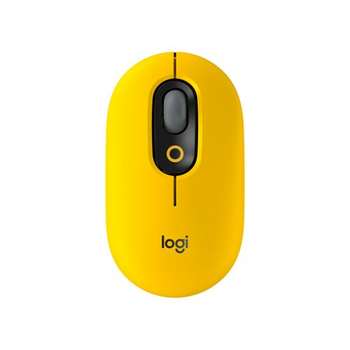LOGI POP Mouse with emoji BLAST YELLOW