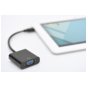 Adapter audio-video Digitus microHDMI typ D do VGA, FHD, 3.5mm MiniJack
