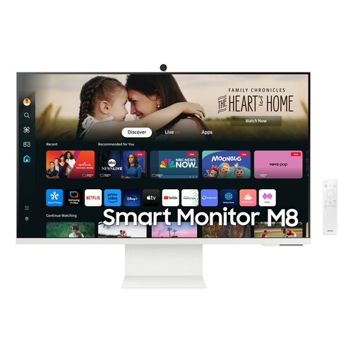 Monitor Samsung M8 Smart 32" 4K Biały