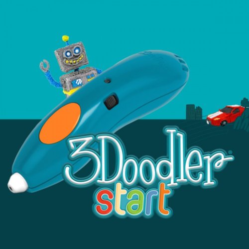 3DOODLER Filament EKO -  Wkłady zapasowe do długopisu Start 24 sztuki, niebieskie