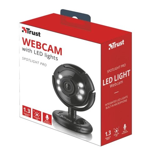 Trust SpotLight Pro Kamera internetowa z oświetleniem LED