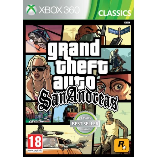Cenega Gra Xbox 360 GTA San Andreas