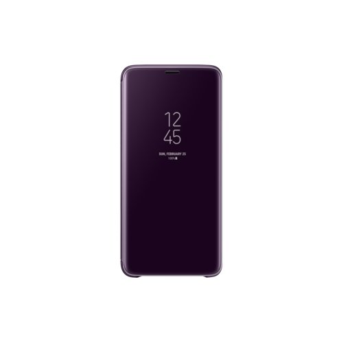 Etui Samsung Clear View Standing Cover do Galaxy S9+ fioletowe