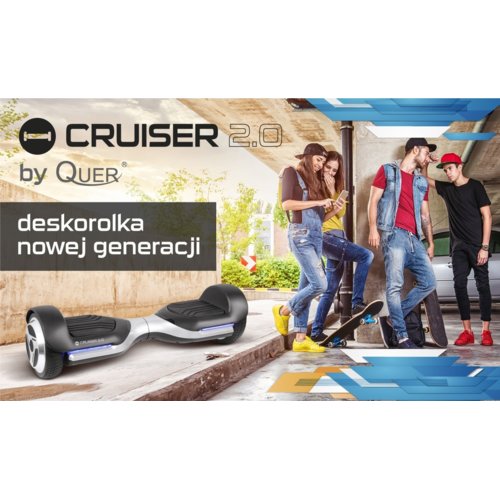 Deskorolka elektryczna Cruiser 2.0 by QUER