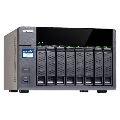 QNAP TS-831X-4G 8x0HDD 4GB 4x1.4Ghz 2x10GbE SFP+