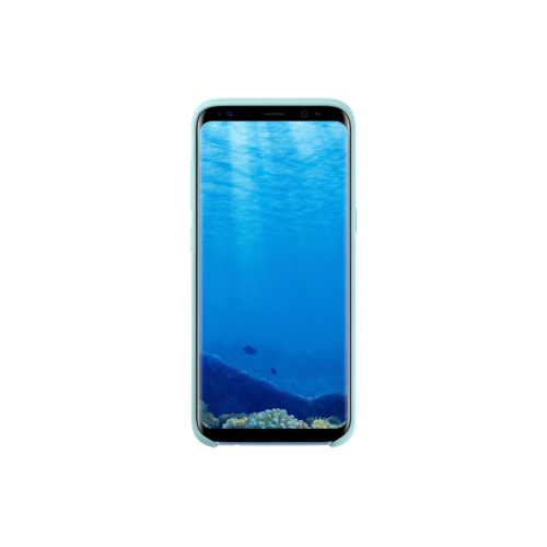 Etui Samsung Silicone Cover do Galaxy S8 Blue EF-PG950TLEGWW
