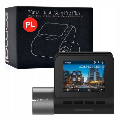 Wideorejestrator 70mai A500S Dash Cam Pro Plus + RC06 zestaw