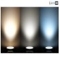 Maclean Panel LED sufitowy podtynkowy slim 6W Warm white 2800-3200K Led4U LD151W Fi120*H20mm