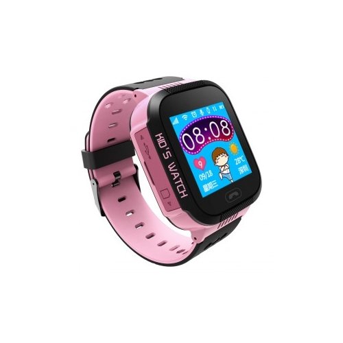 ART Watch Phone Go z lokalizatorem GPS- Flashlight Pink