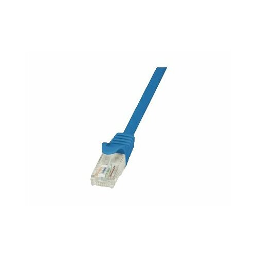 Patchcord LogiLink CP1016U CAT5e U/UTP 0,25m, niebieski